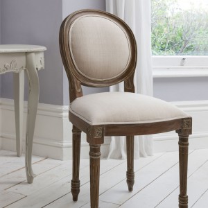 maison balloon back chair weathered frame 5055299491256
